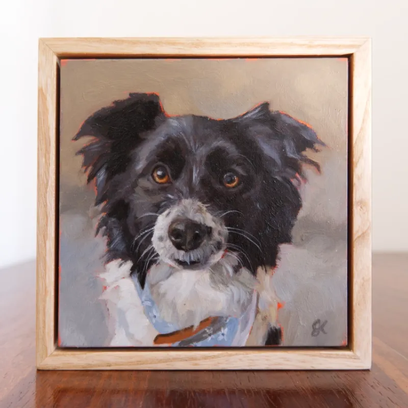 Oil portrait of Anna