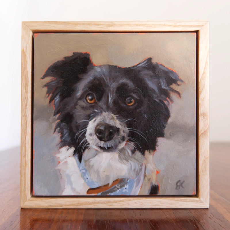Oil portrait of Anna