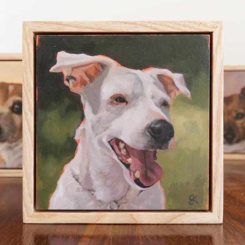 Oil portrait of Billy