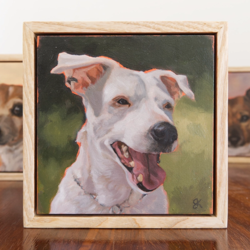 Oil portrait of Billy