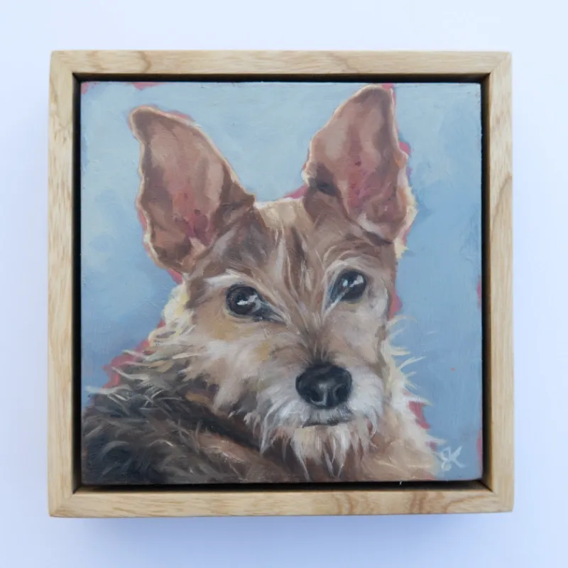 Oil portrait of Oscar