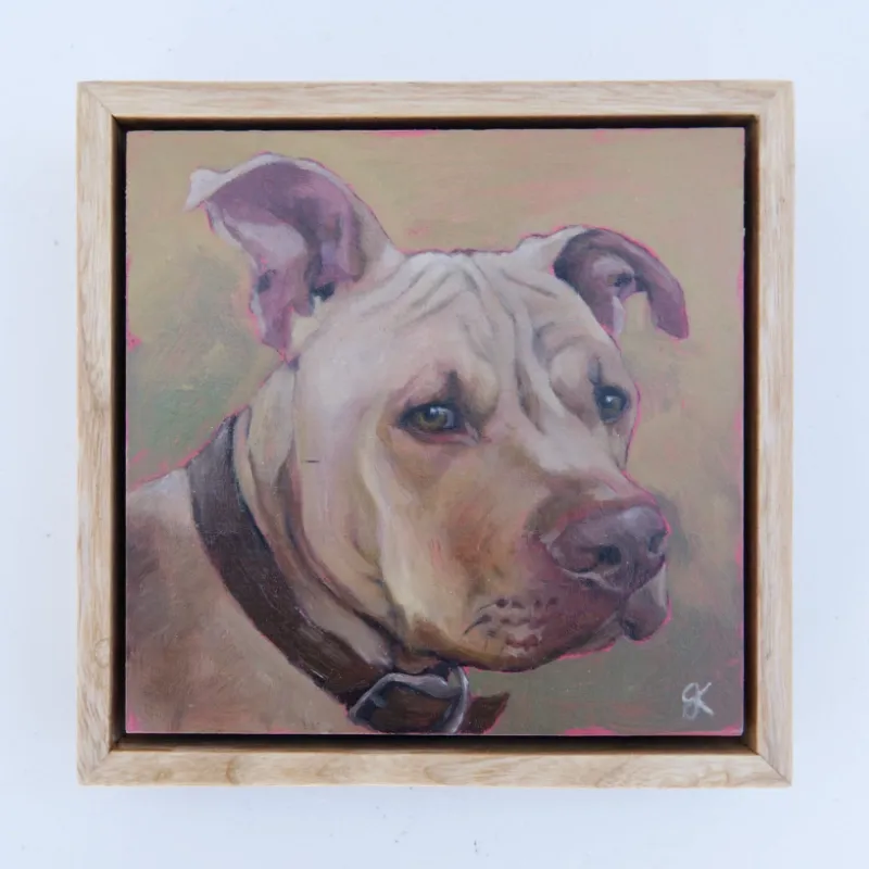 Oil portrait of Tuscan