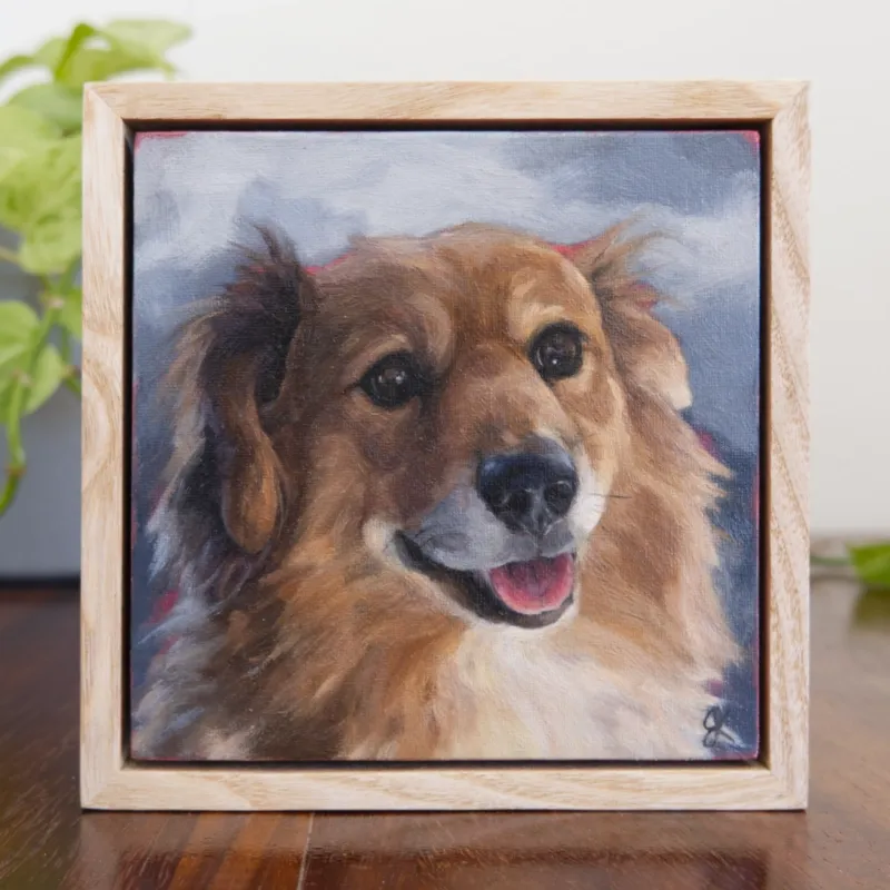 Oil portrait of Xan