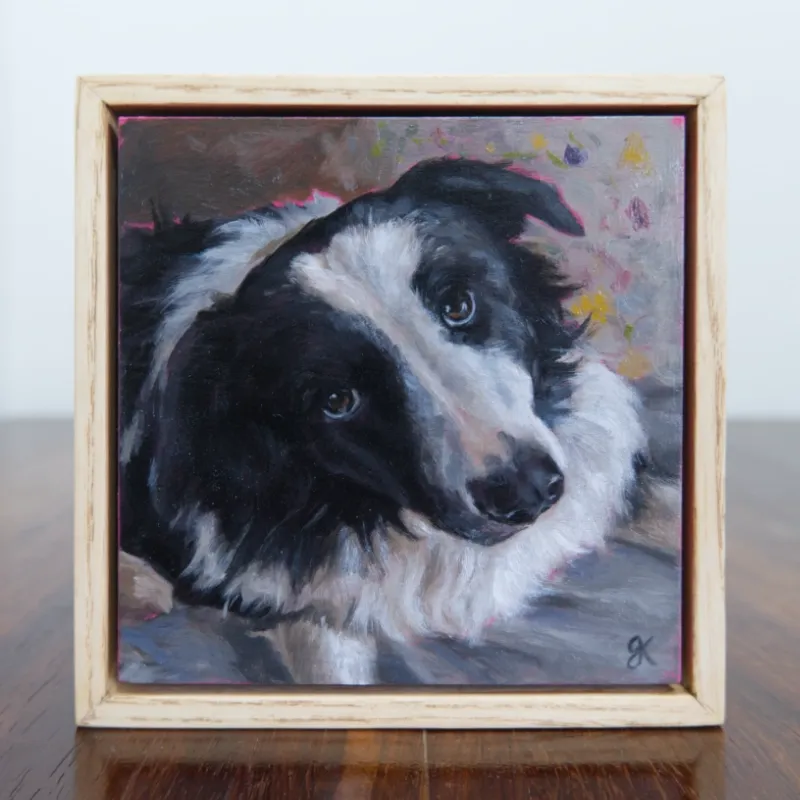 Oil portrait of Zoey